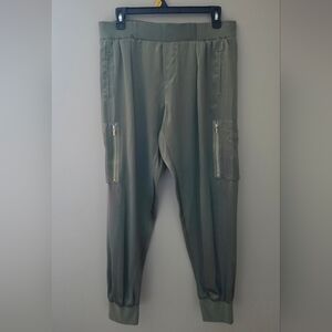 NWT!! ATM Silk Sage Cargo Jogger Pants